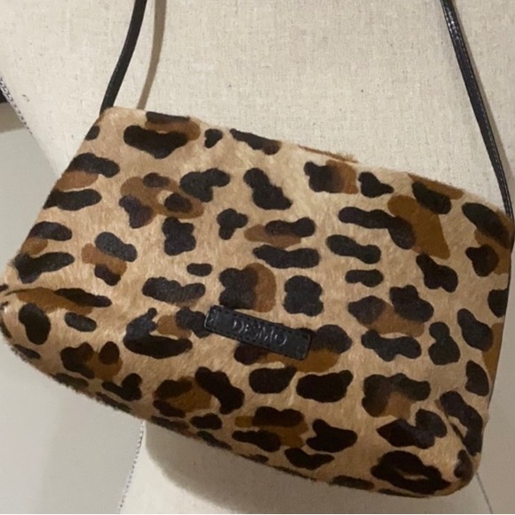 Desmo Handbags - Vintage Leopard /pony hair bag